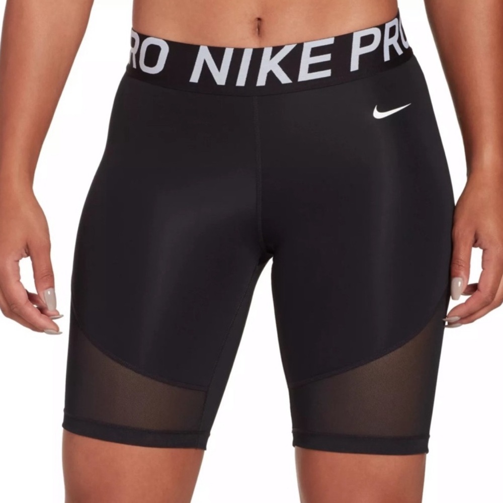 NIKE shorts - NIKE PRO women’s mesh biker shorts